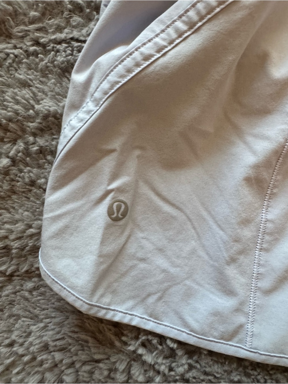 LULULEMON Women’s Track That High Rise Lavender Women's Running Shorts Size 12 - Picture 5 of 14